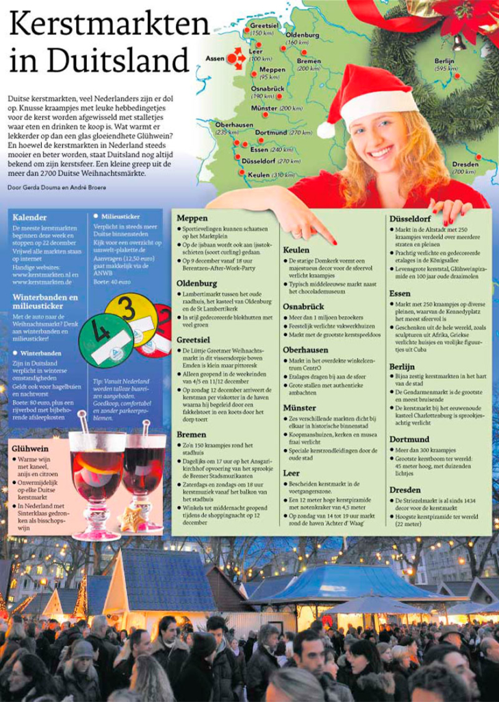 KERSTMARKTEN IN DUITSLAND