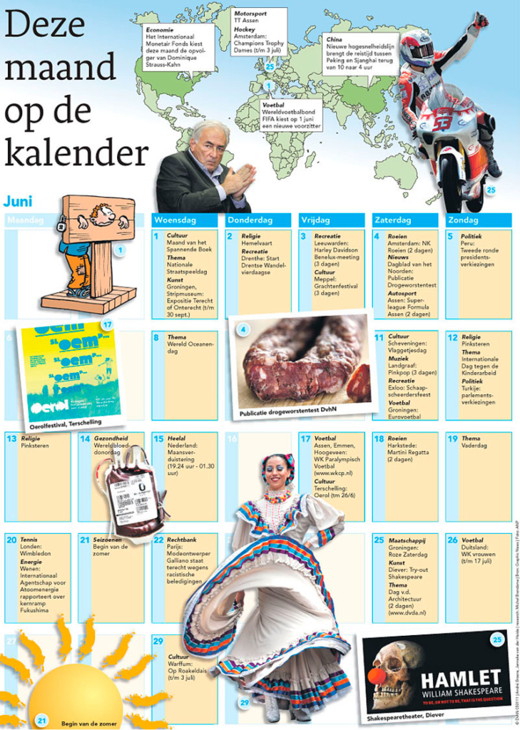 DEZE MAAND OP DE KALENDER