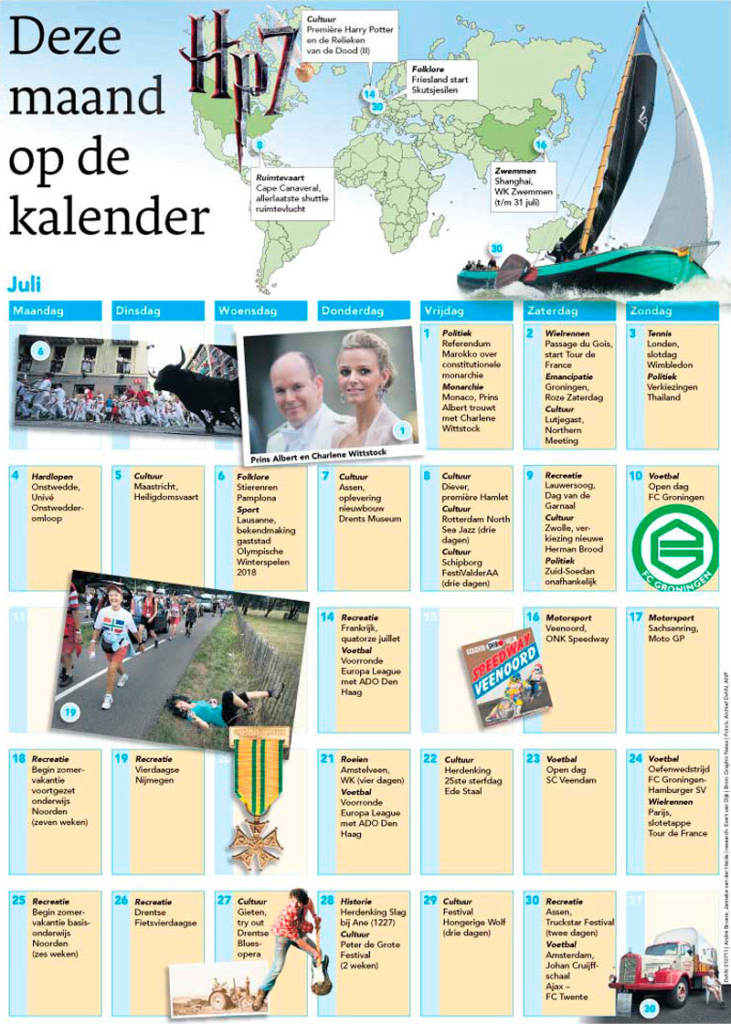 DEZE MAAND OP DE KALENDER