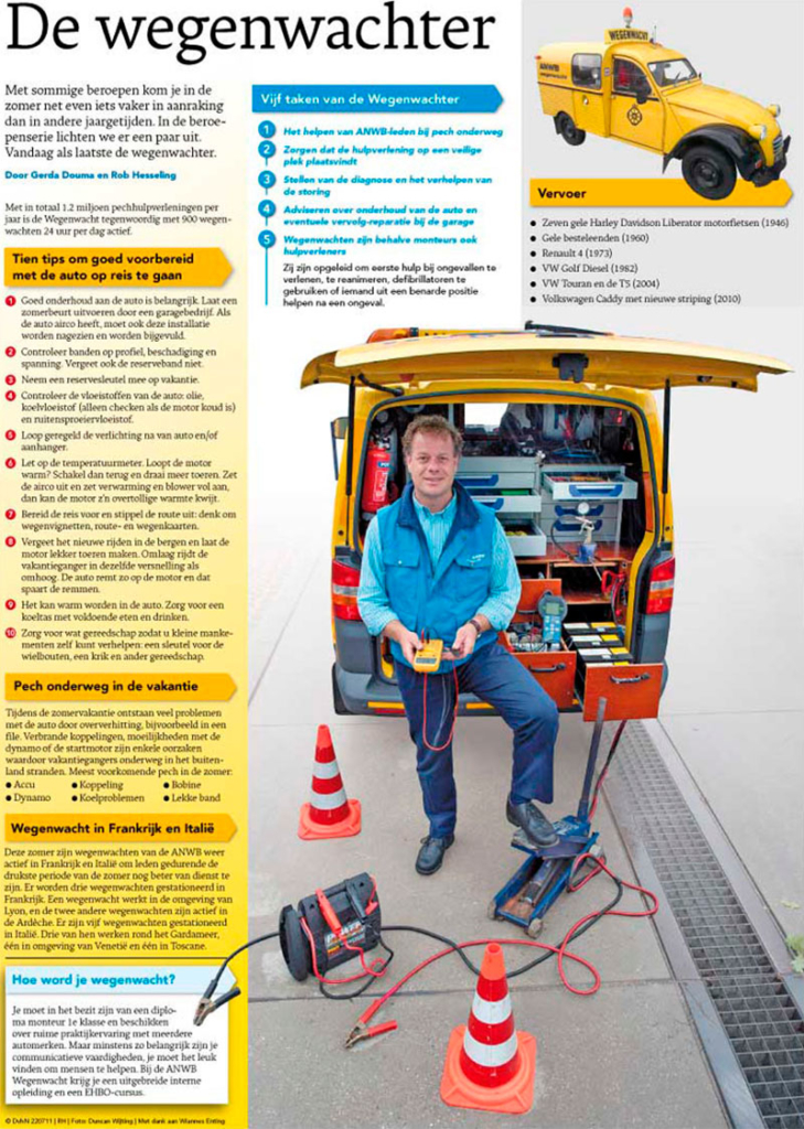 DE WEGENWACHTER, Beroepenserie Deel 5