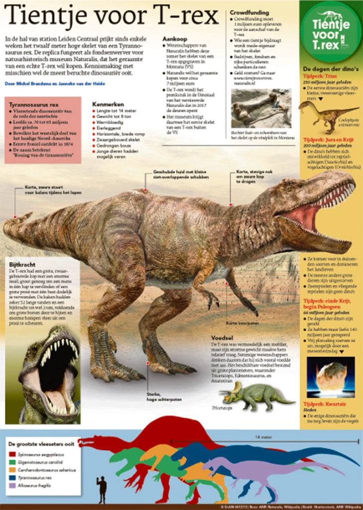TIENTJE VOOR T-REX