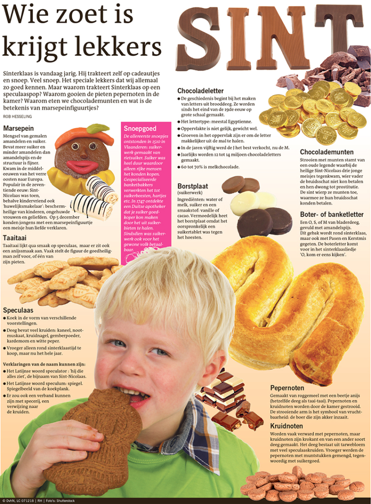 Wie zoet is krijgt lekkers