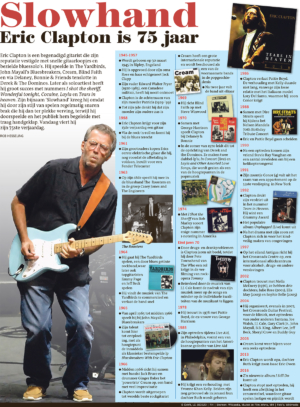 Slowhand - Eric Clapton 75 jaar