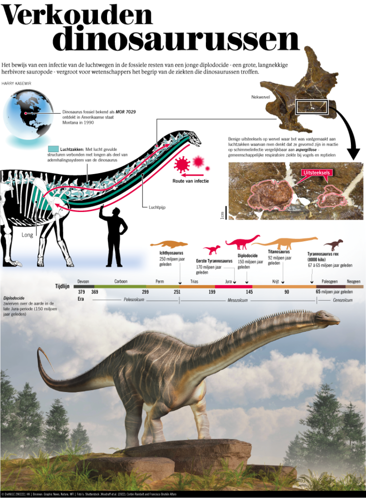 Verkouden dinosaurussen