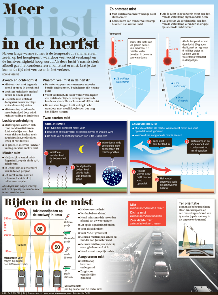 MEER MIST IN DE HERFST
